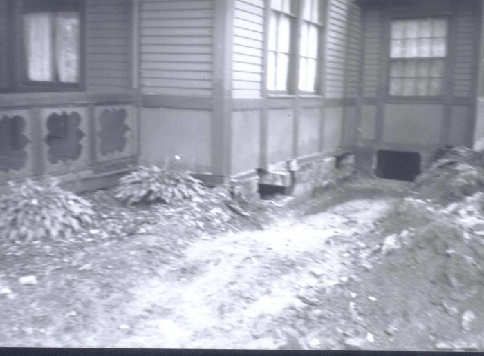 Fillebrown House Raised to Add Basement