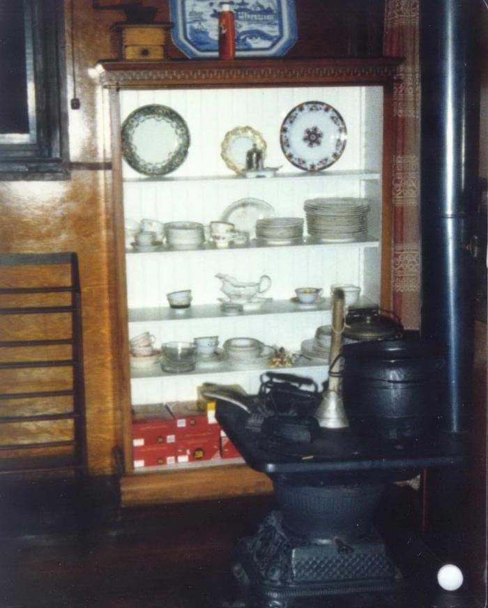 Hutch in Kitchen at Fillebrown House