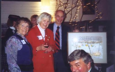Brierleys with Edna Imm Painting at Spring Swing Fling