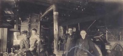 Men in Garage