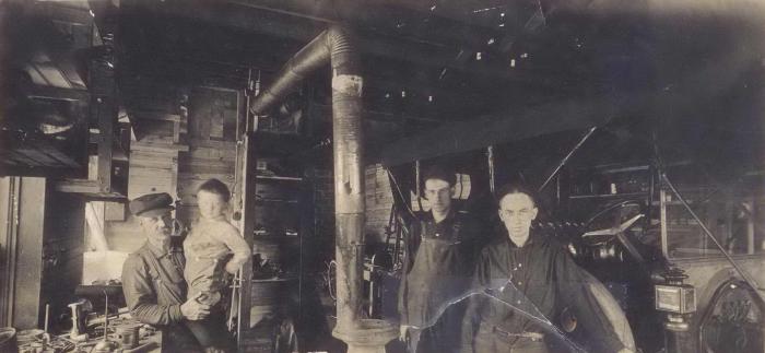 Men in Garage