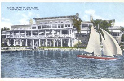 "White Bear Yacht Club. White Bear Lake, Minn."