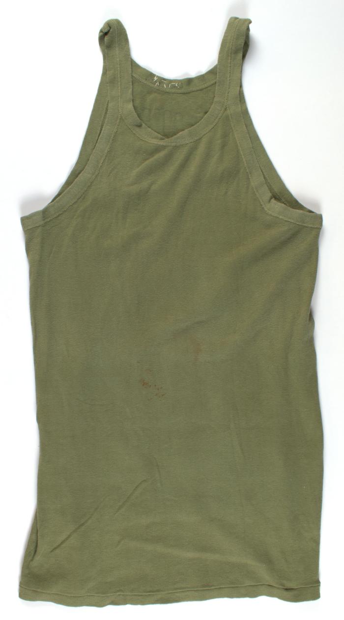 Olive drab tank top