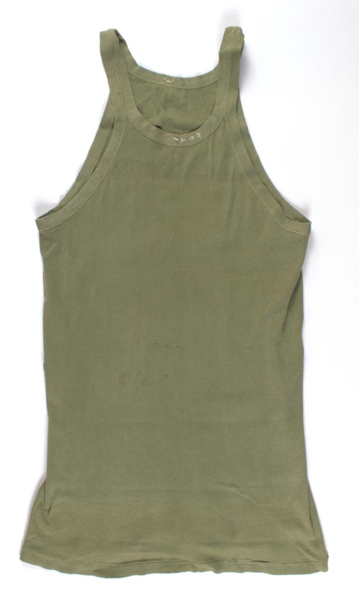 Olive drab tank top