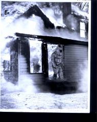 White Bear Lake Fire Department Practice Burn