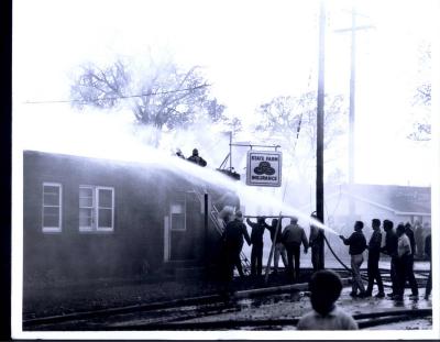 White Bear Lumber Company Fire