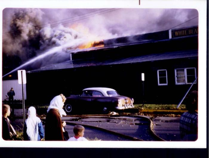 White Bear Lumber Company Fire
