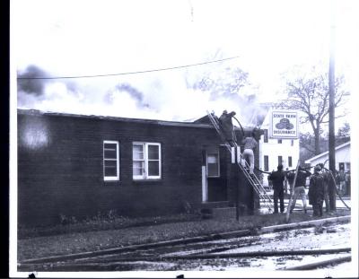White Bear Lumber Company Fire