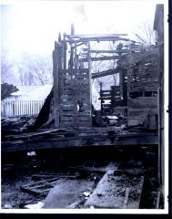 White Bear Lumber Company Fire Aftermath