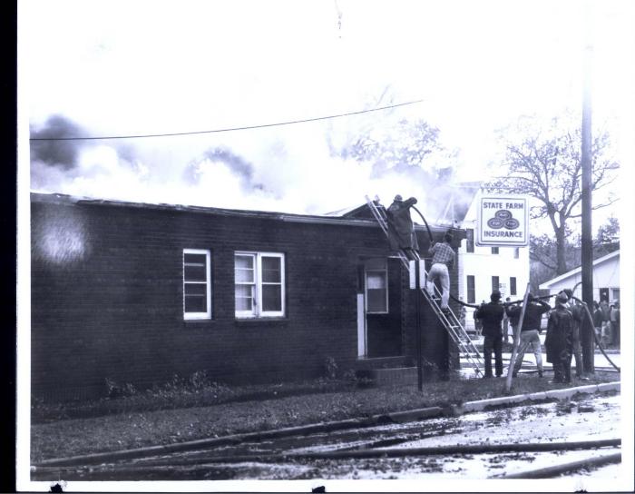 White Bear Lumber Company Fire