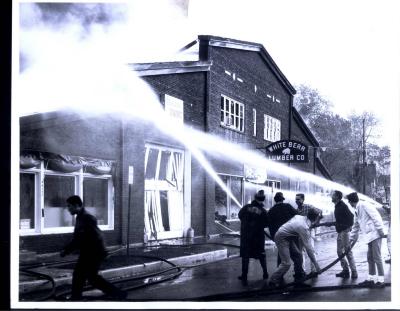 White Bear Lumber Company Fire