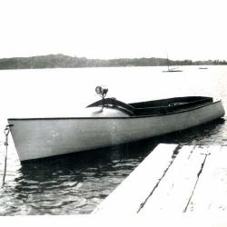 Boat at Foot of Rose Street