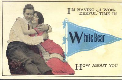 Picture Postcard Promoting White Bear [Lake]