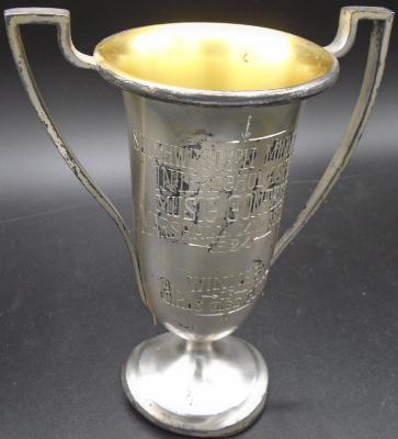 Silver Trophy, Girls Glee Club, 1924
