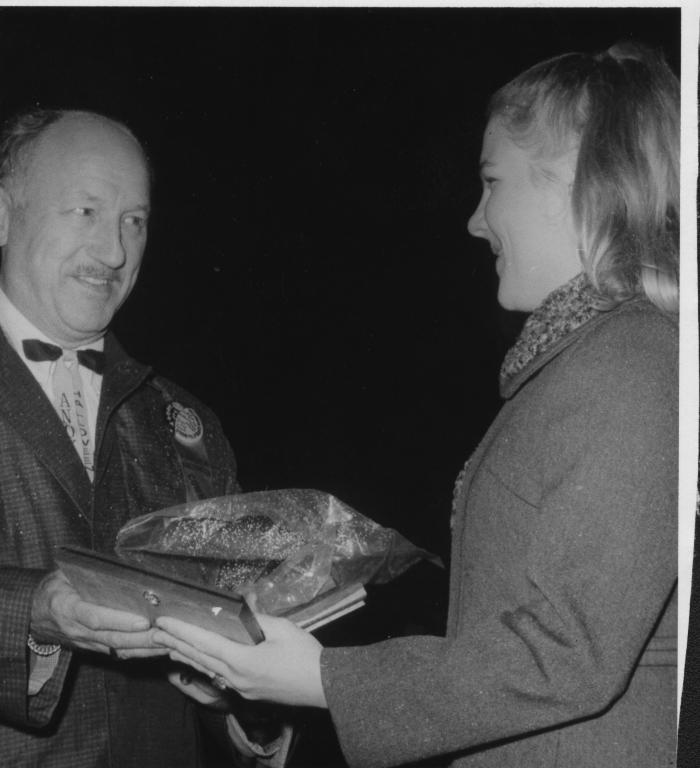 Marsha Danielson Receiving Youth Citizenship Award