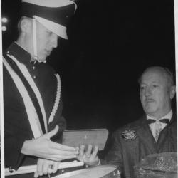 Richard Schanhaar Receiving Youth Service Award