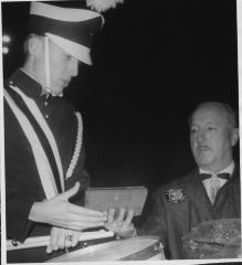 Peter Rahko Receiving Youth Citizenship Award