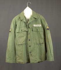 Korean War fatigue shirt