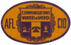 Communications Workers of America Jacket Patch