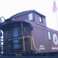 Caboose at WBLAHS