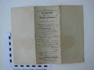 Land transfer certificate