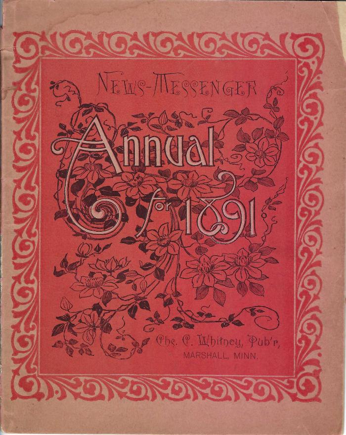 News Messenger Annual for 1891