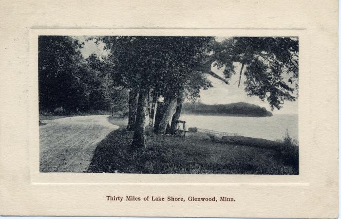 Thirty Miles of Lake Shore, Glenwood, Minn.