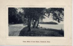 Thirty Miles of Lake Shore, Glenwood, Minn.
