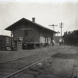 Railroad Depot, McIntire, Iowa