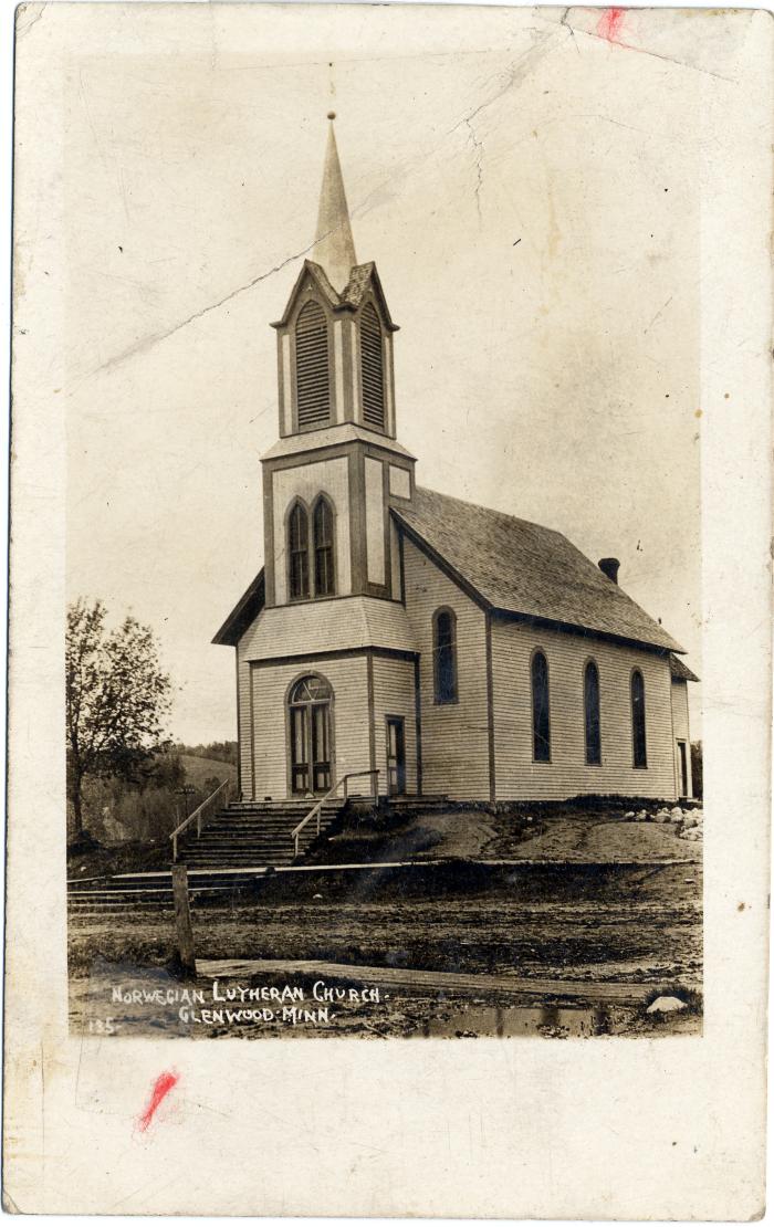 First Glenwood Lutheran Church. Glenwood, Minnesota