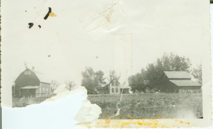 C.N. Branch Homestead With a House and Barns