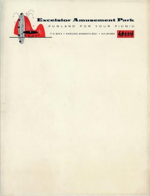 Excelsior Amusement Park stationery