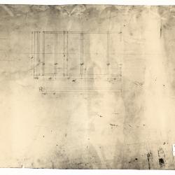 Technical drawings of portions of Veerac frame including gas tank