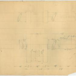 Technical drawing for a Veerac part