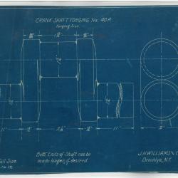 Blueprint for a Veerac cam shaft