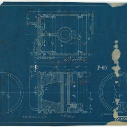 Blueprint for a Veerac part.