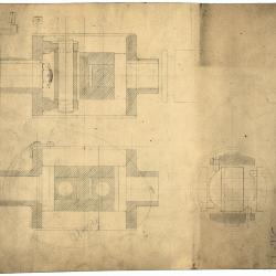 Original technical drawing for Veerac parts