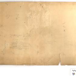 Technical drawing for a Veerac crank shaft and other parts