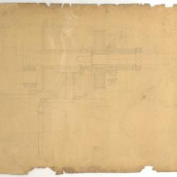 Hand written list that came with the collection of Veerac blueprints and technical drawings