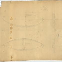 Technical drawing for a Veerac part