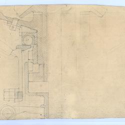 Hand written list that came with the collection of Veerac blueprints and technical drawings