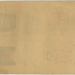 Technical drawing of the Veerac frame showing details for mounting the leaf springs
