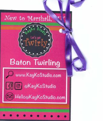 New to Marshall, KayKo Studio Baton Twirling