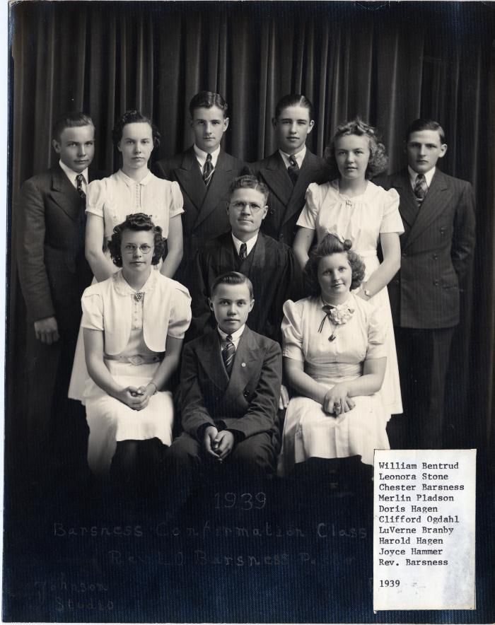 Confirmation Class of 1939