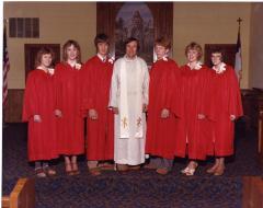 Confirrmation Picture for the Class of 1982