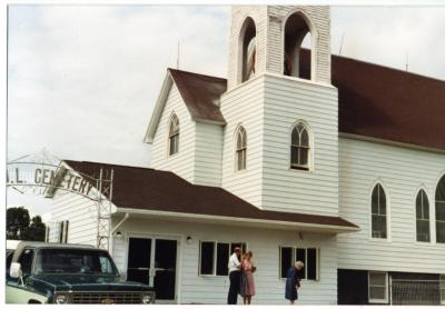 Barsness Lutheran Church With New Entry