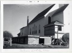 Barsness Sunday School Rooms Under Construction