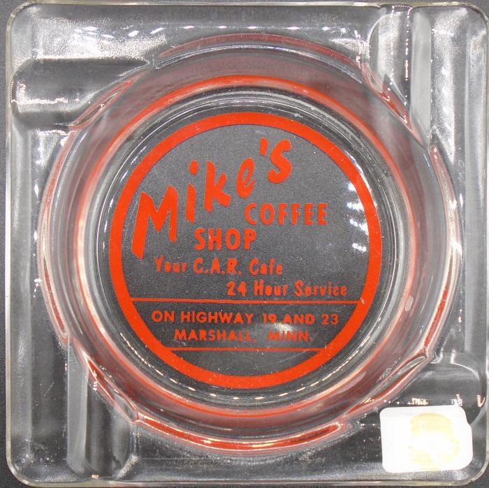 Mike's Coffee Shop Ashtray