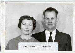 Rev. Oliver N. Pederson and his Family