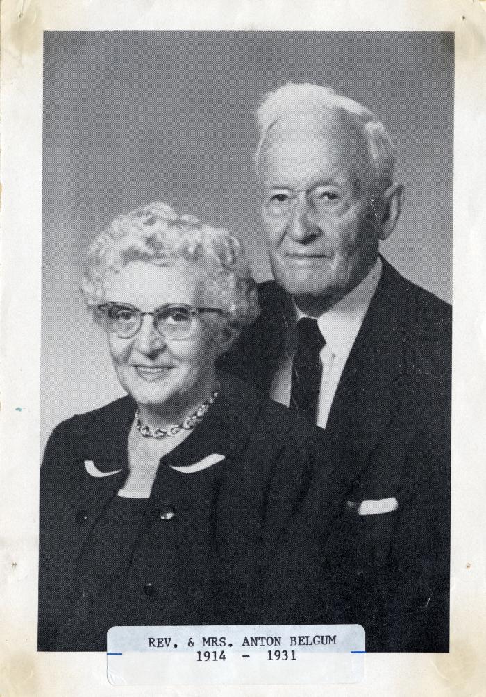 Rev. and Mrs. Anton Belgum